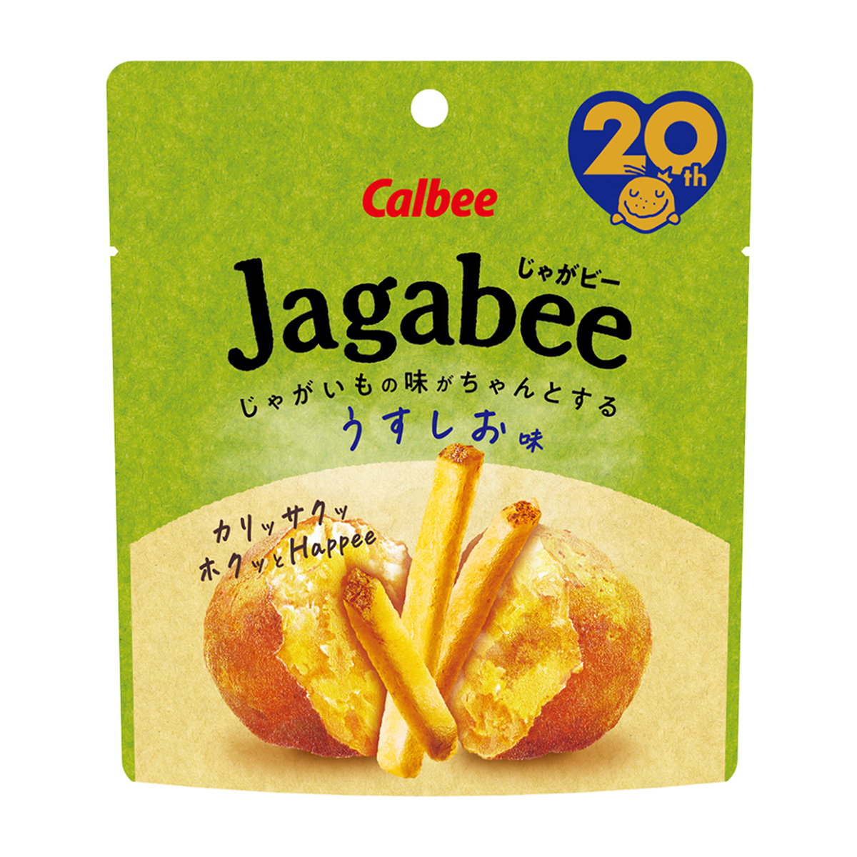 カルビー Jagabee うすしお味 38g 270228 | かぜとゆき