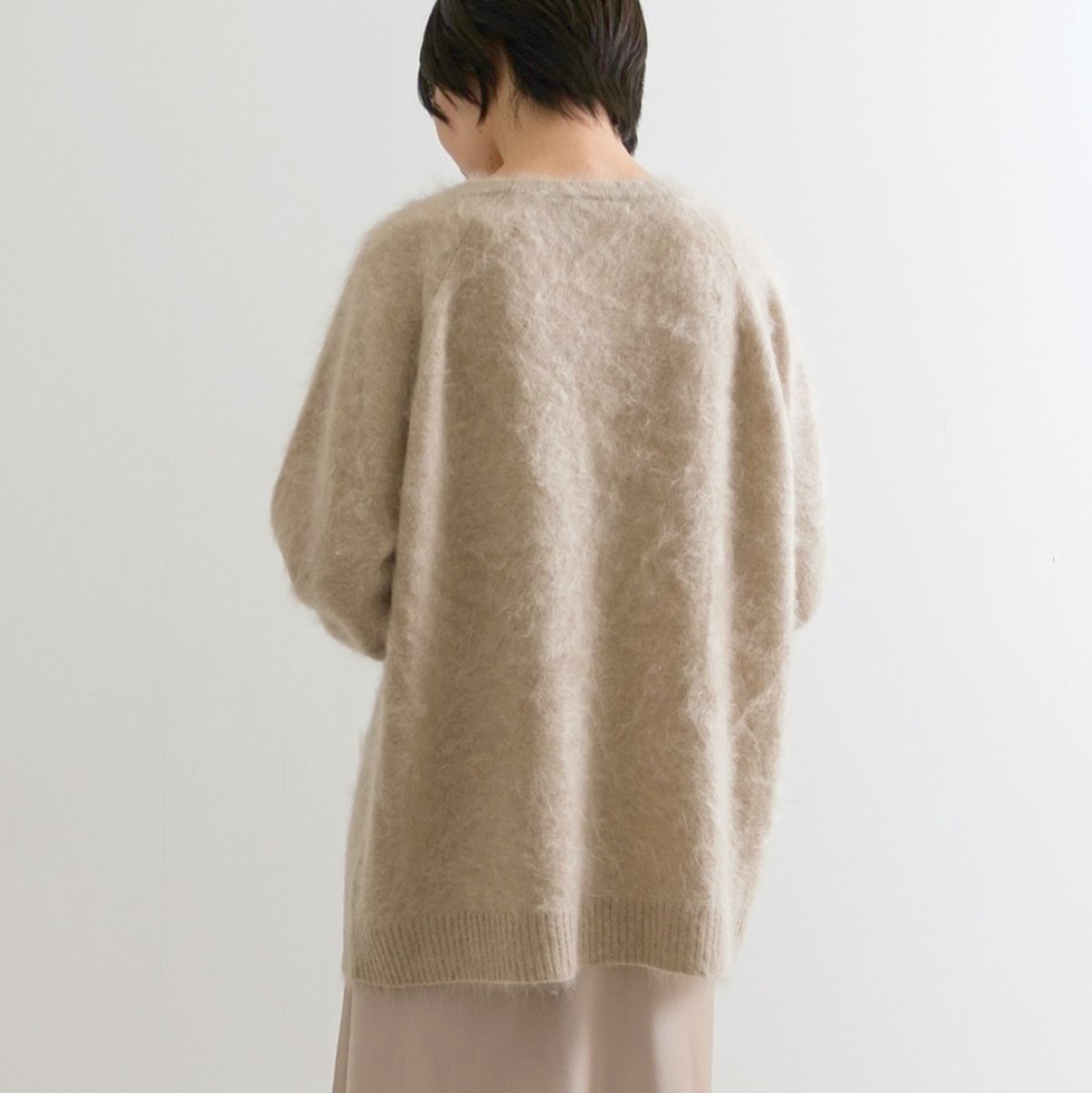 カシミコファーカシミヤプルオーバー