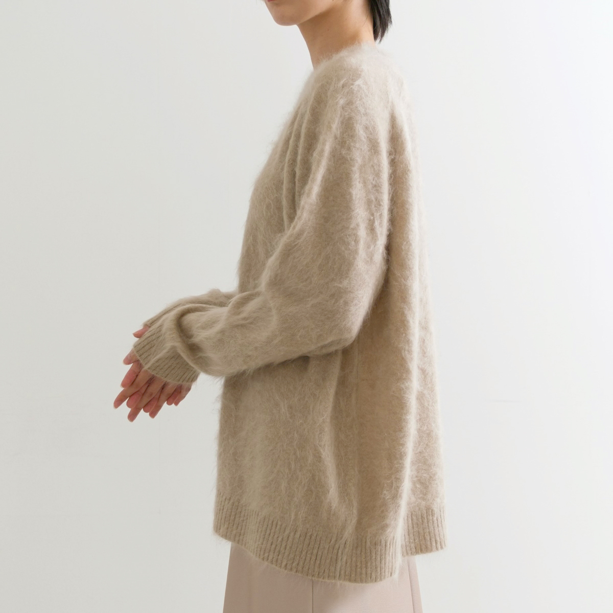 カシミコファーカシミヤプルオーバー