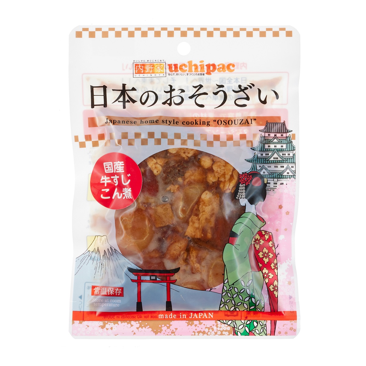 日本のお惣菜シリーズ　国産牛すじこん煮