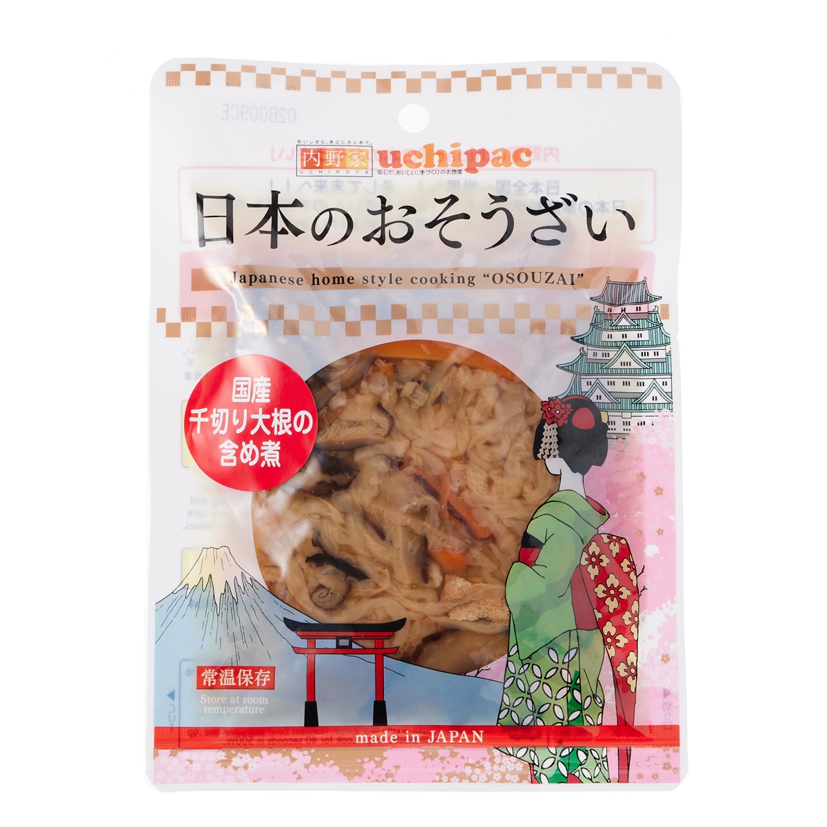 【アウトレット】日本のお惣菜シリーズ　国産千切り大根の含め煮 250831