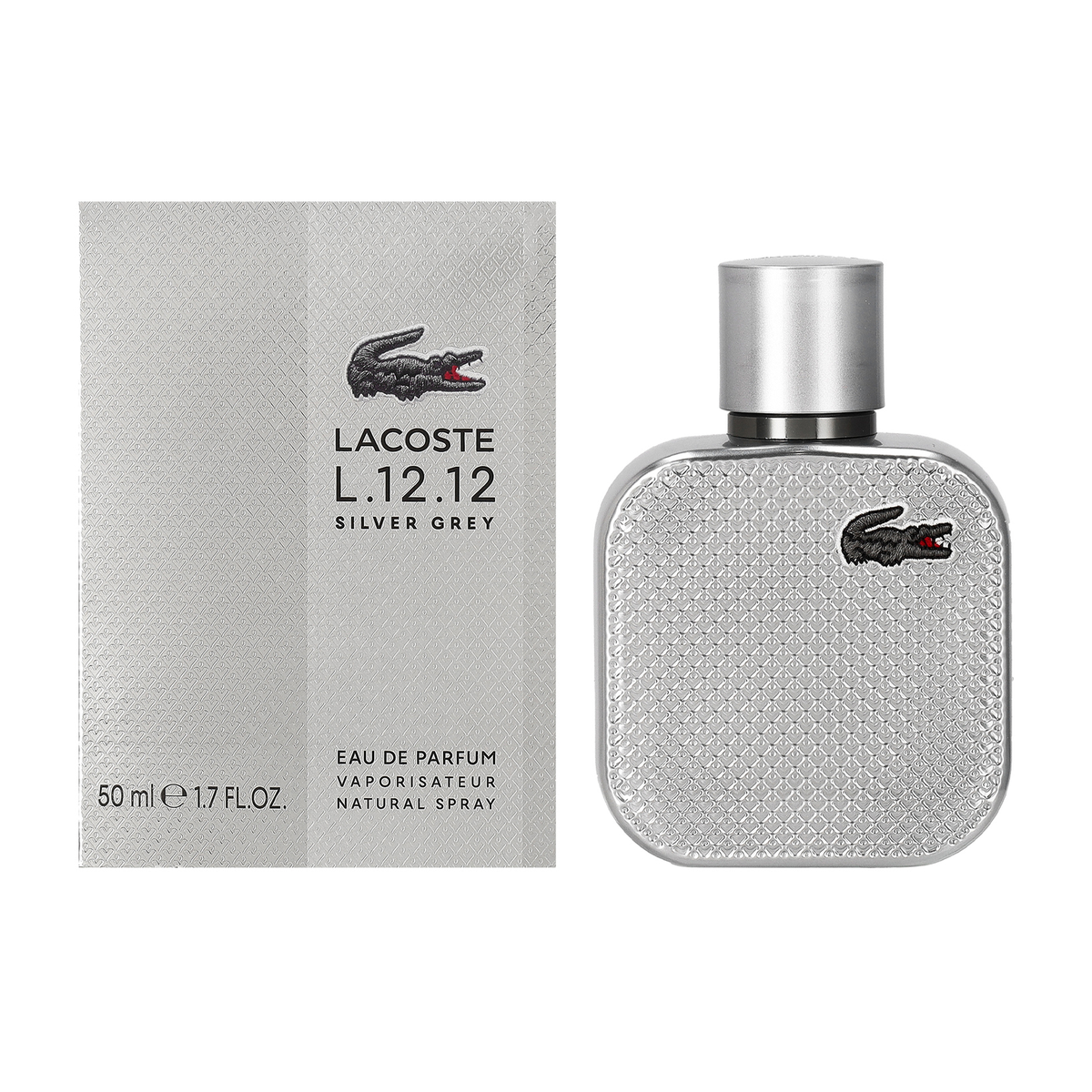 LACOSTE L.12.12 シルバー グレイ オードパルファム 50ml | かぜとゆき