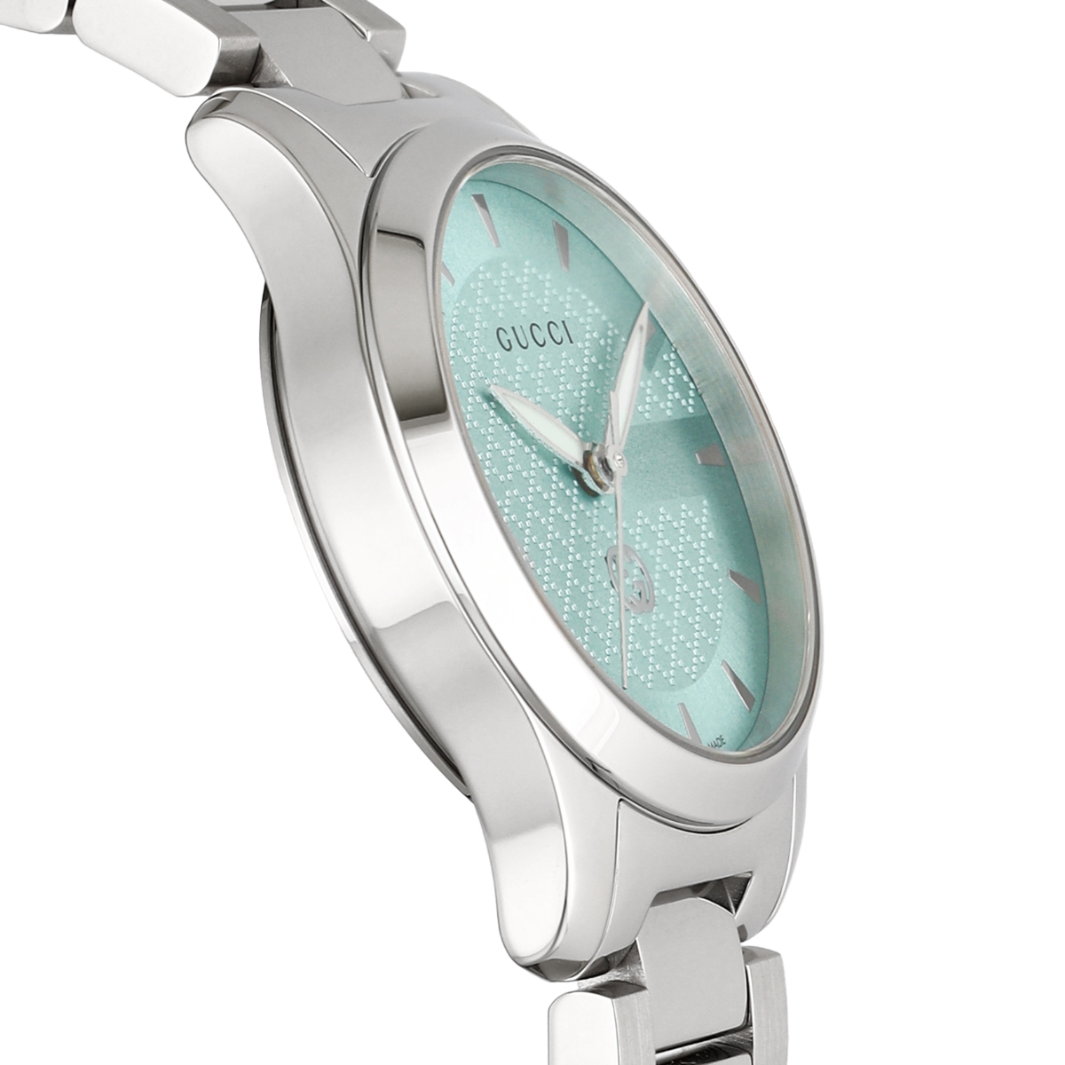 GUCCI グッチ 腕時計 G-Timless (G-タイムレス) ターコイズブルー YA1265051