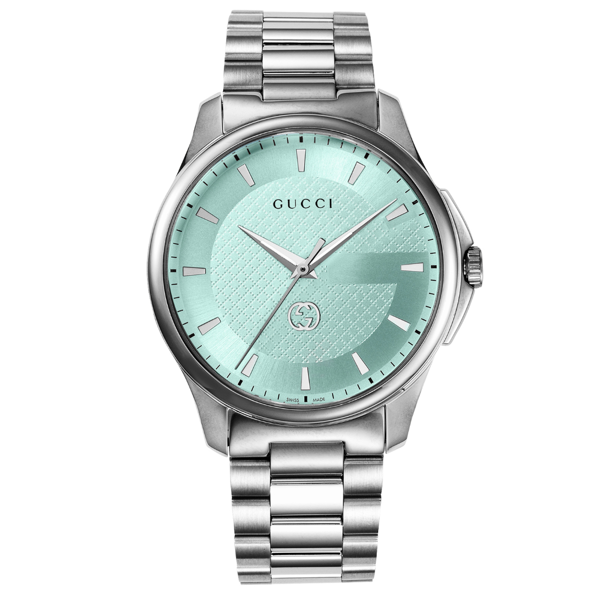 GUCCI グッチ 腕時計 G-Timless (G-タイムレス) ターコイズブルー YA126372