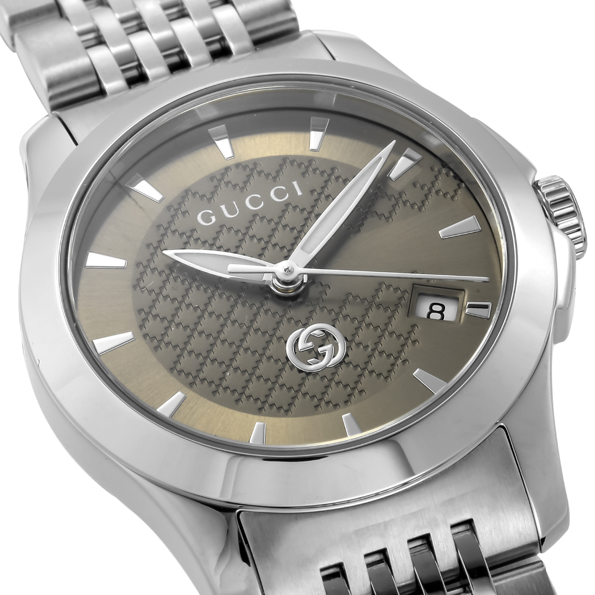 GUCCI グッチ 腕時計 G-Timless (G-タイムレス) ブラウン YA1265007