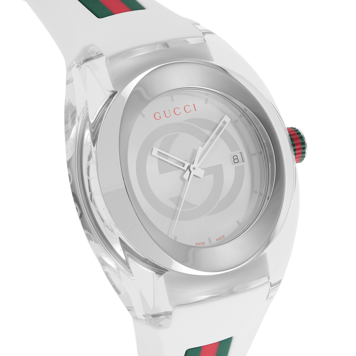 GUCCI グッチ 腕時計 SYNC（シンク） ホワイト YA137102A