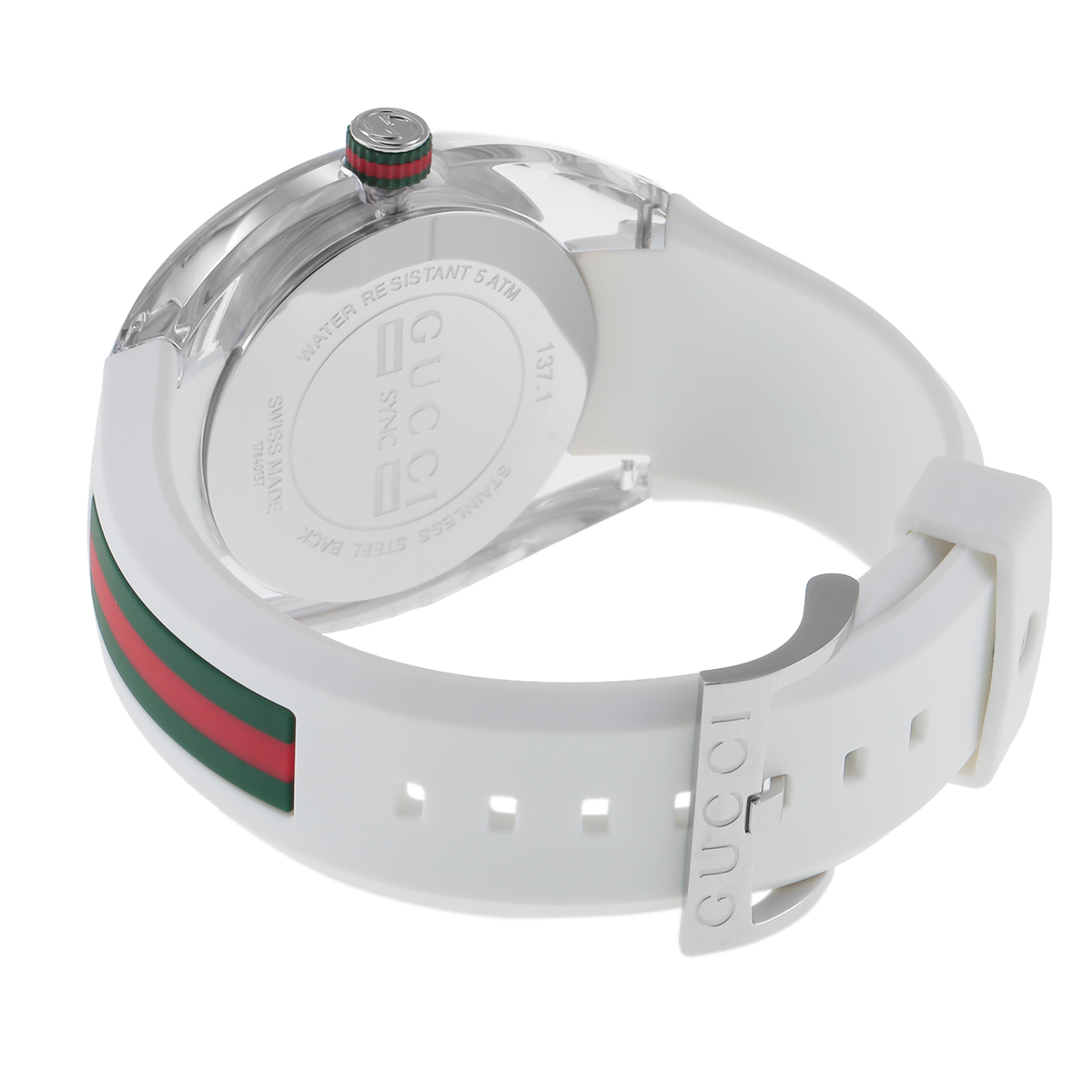 GUCCI グッチ 腕時計 SYNC（シンク） ホワイト YA137102A