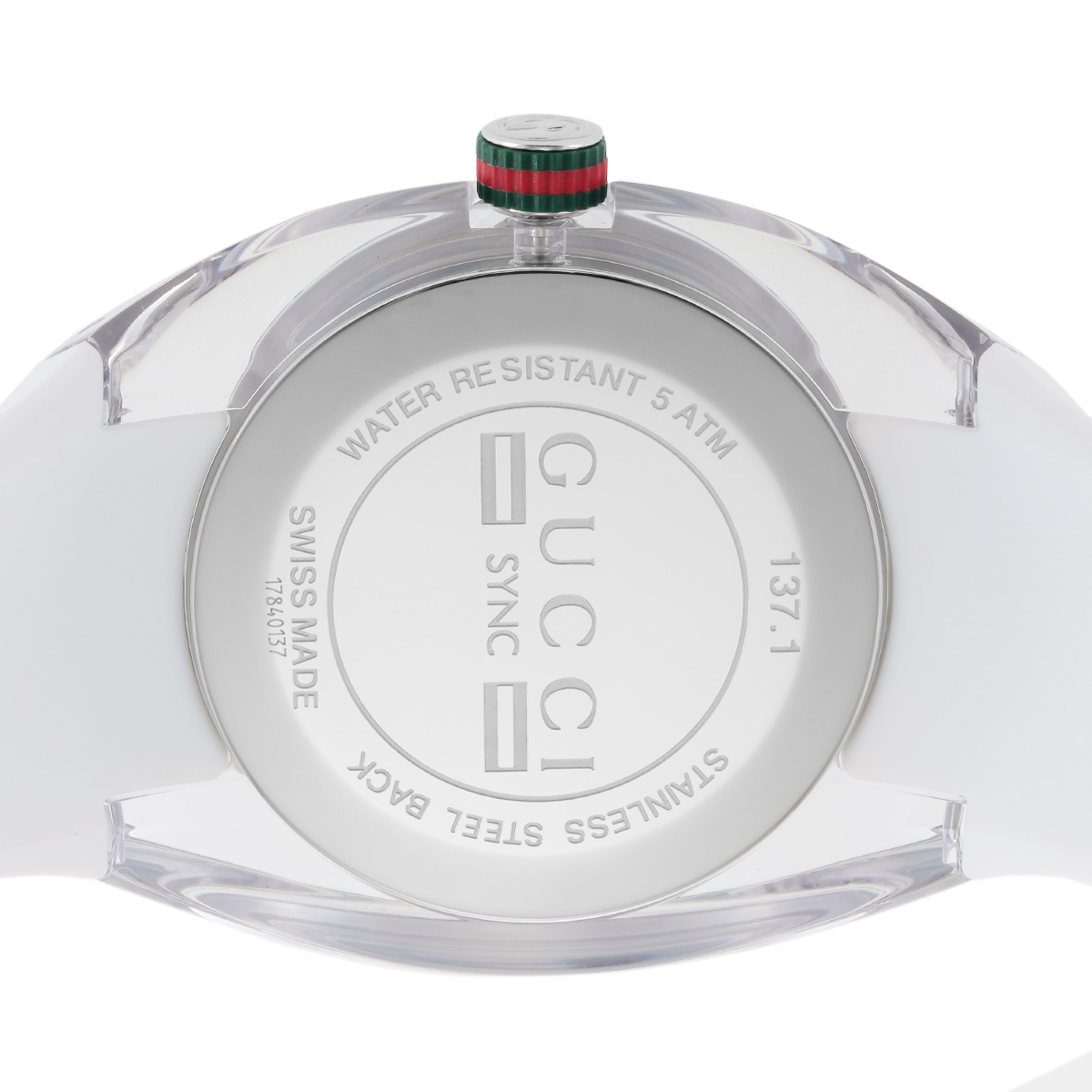 GUCCI グッチ 腕時計 SYNC（シンク） ホワイト YA137102A