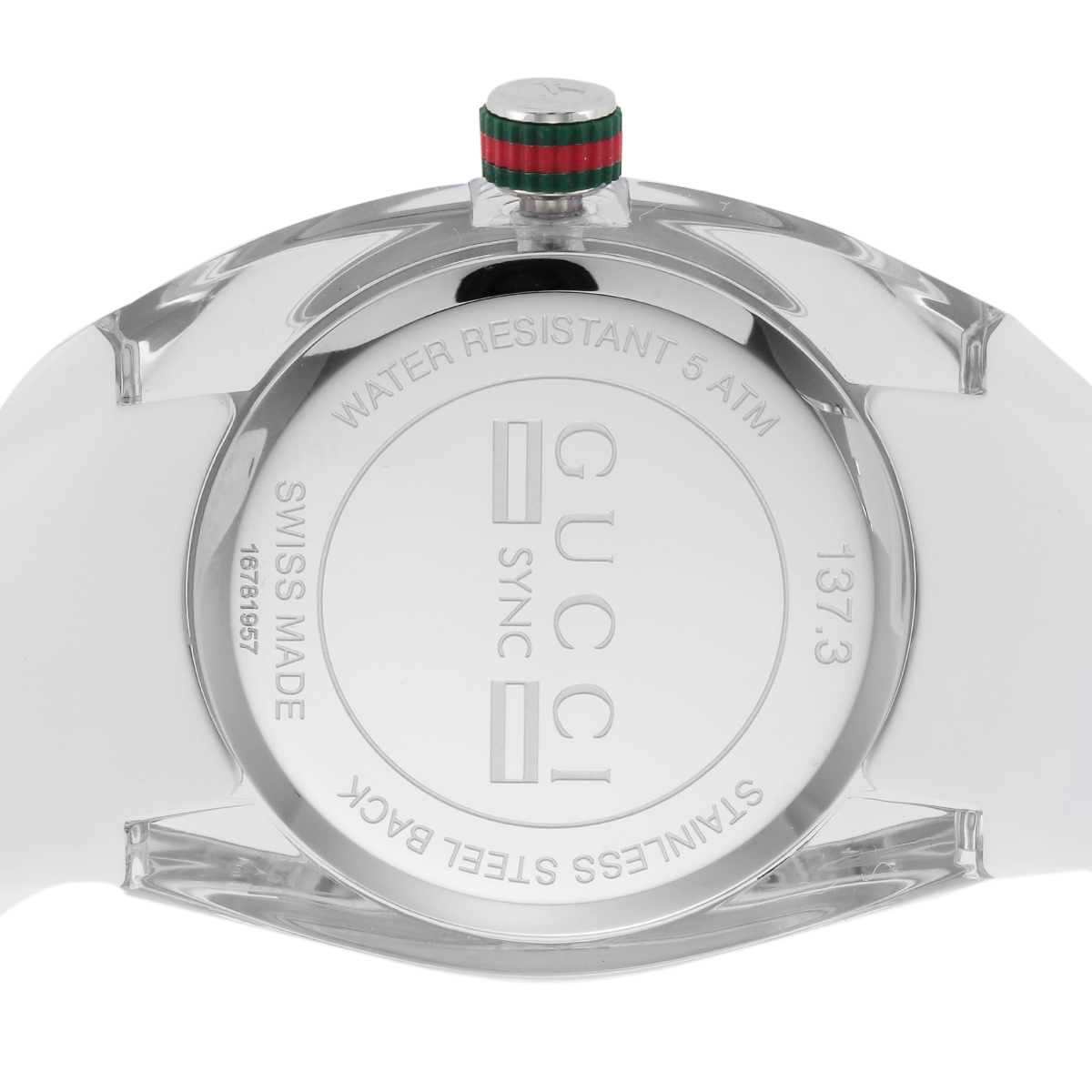 GUCCI グッチ 腕時計 SYNC（シンク） ホワイト YA137302