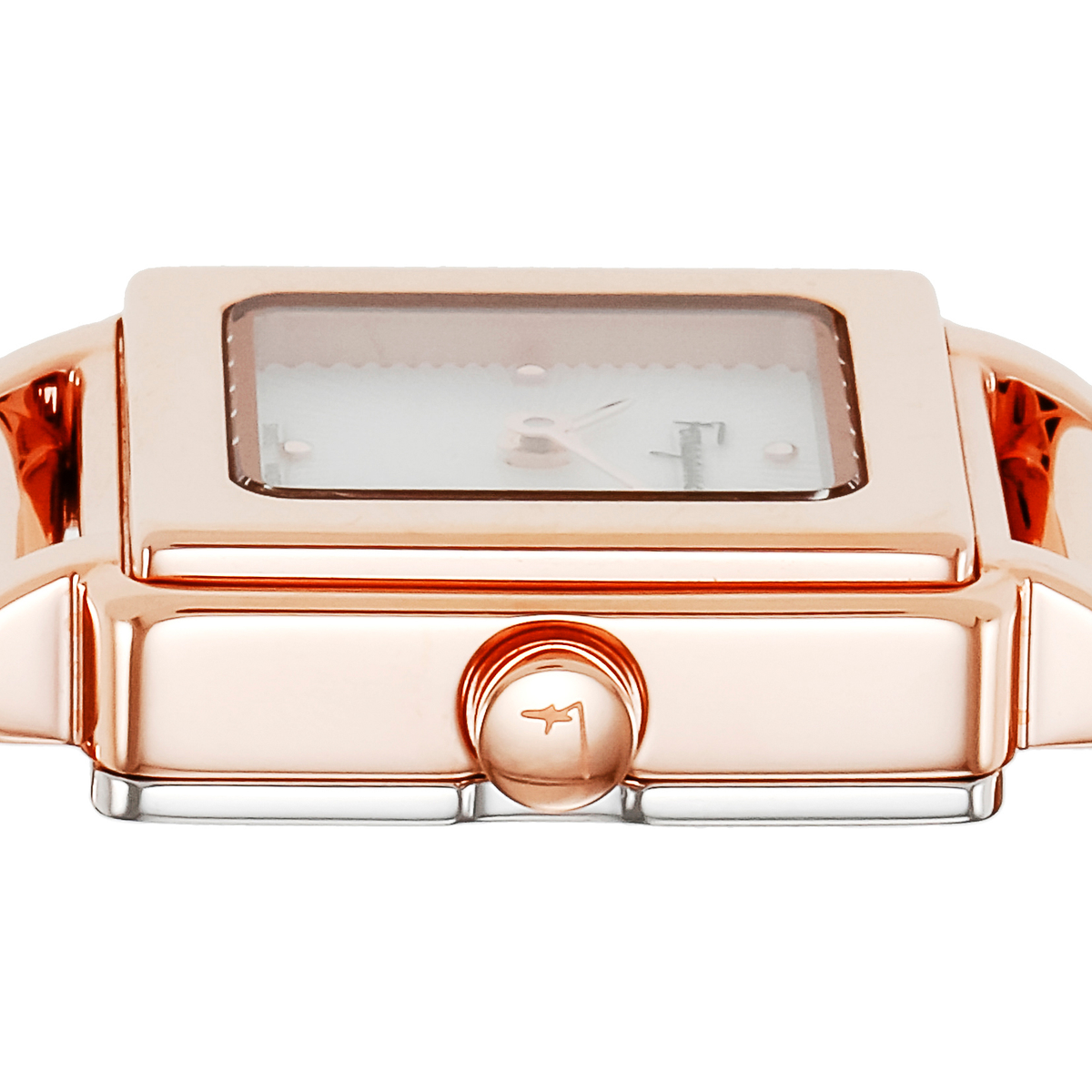 FERRAGAMO フェラガモ 腕時計 SQUARE(スクエア) ローズゴールド SFBY00419