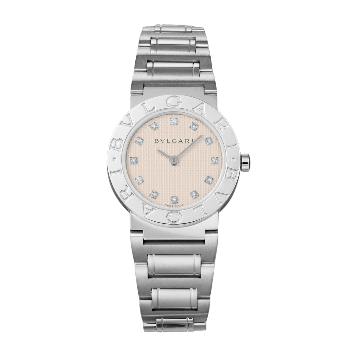 BVLGARI ブルガリ 腕時計 BB26 12ポイントダイヤ