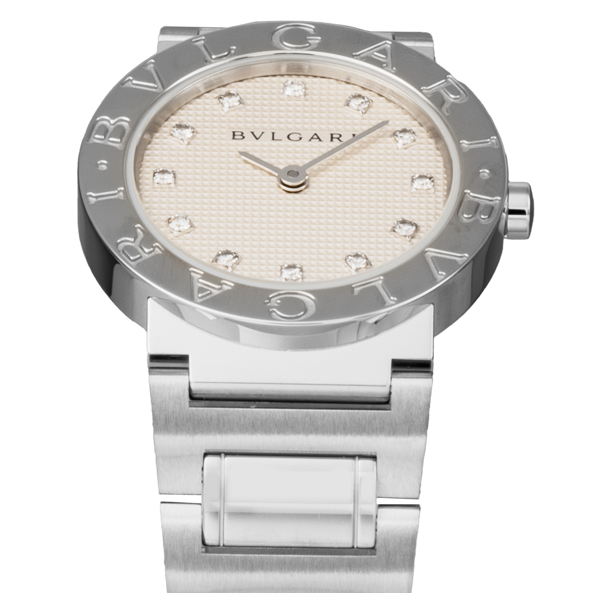 BVLGARI ブルガリ 腕時計 BB26 12ポイントダイヤ