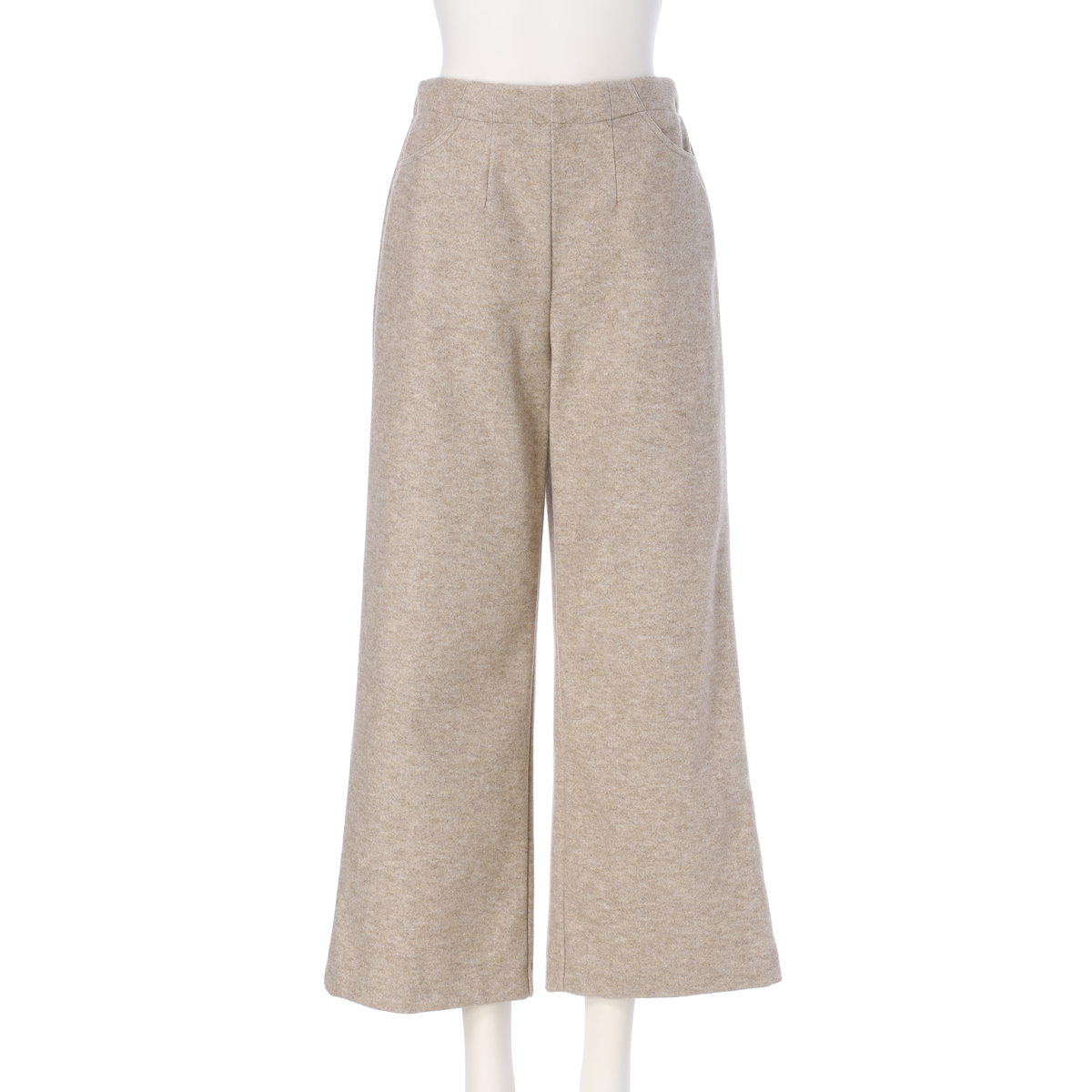 ウールレットワイドパンツ