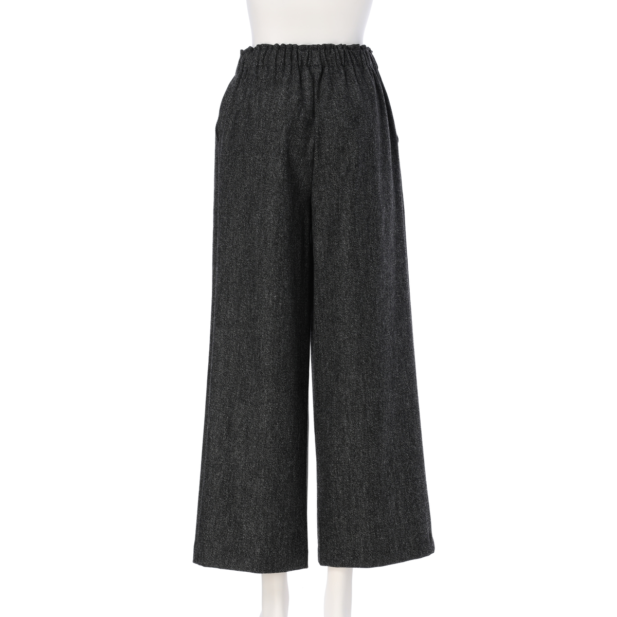 ツイード調ワイドパンツ