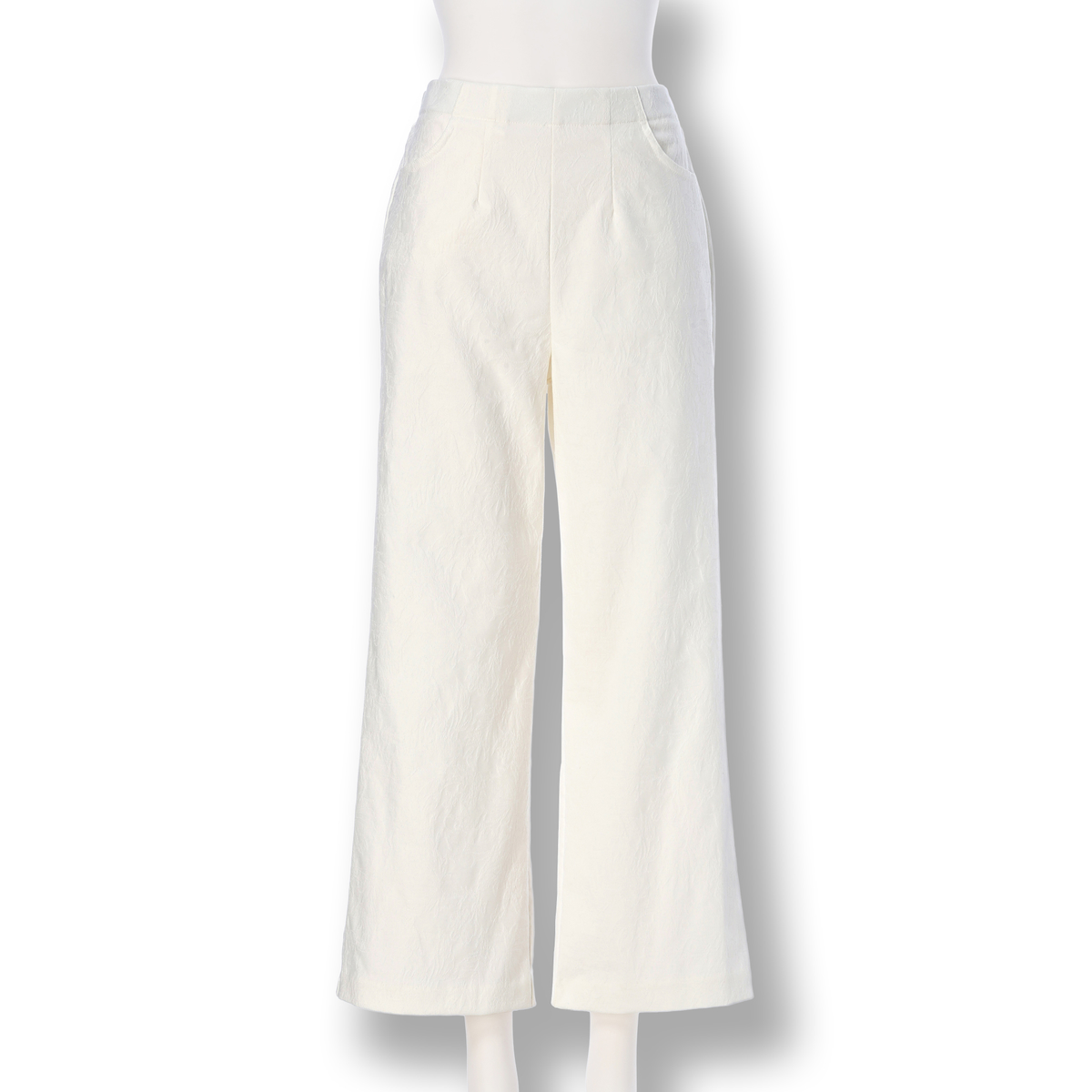 リーフ柄ジャガードパンツ | かぜとゆきオンラインショップ