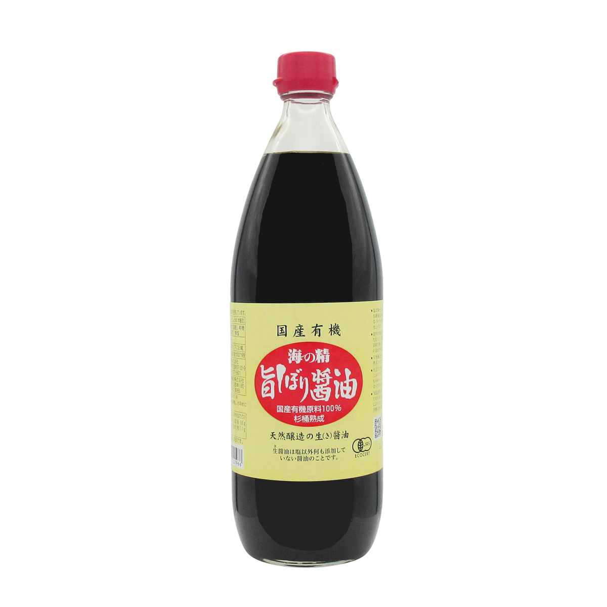 海の精 国産有機・旨しぼり醤油 1L 260126