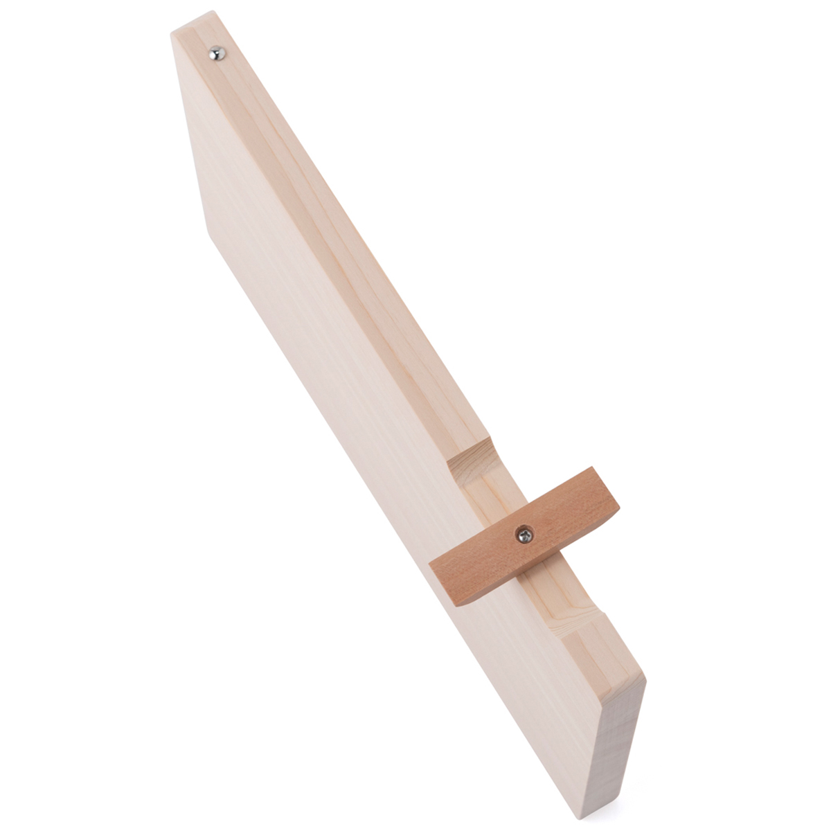 東濃ひのきの角まな板スタンド付　L(ウメザワ)