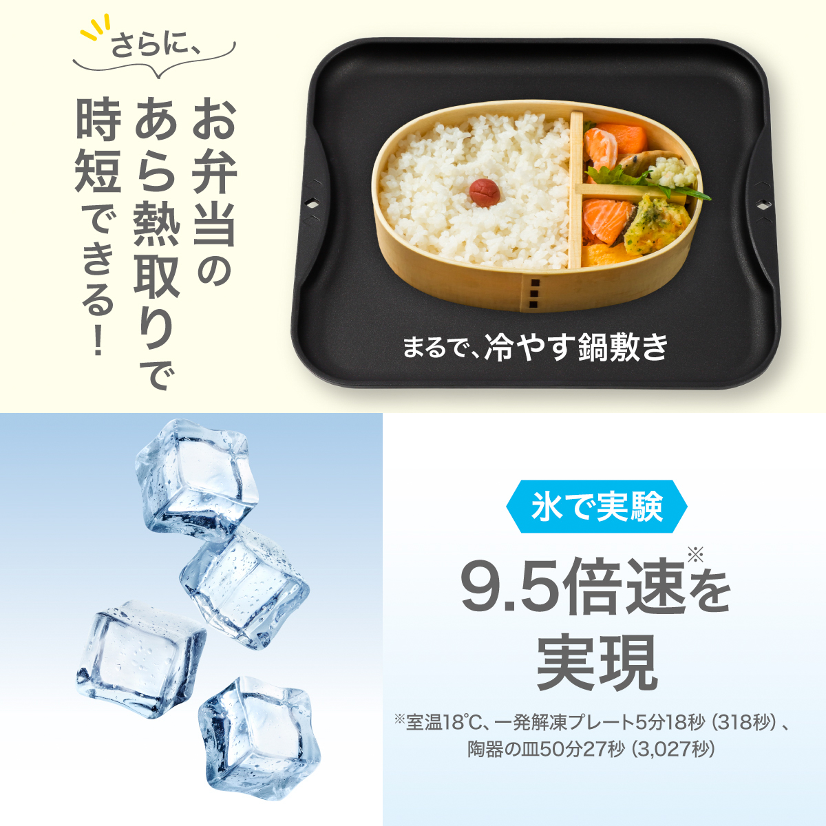 一発解凍プレート