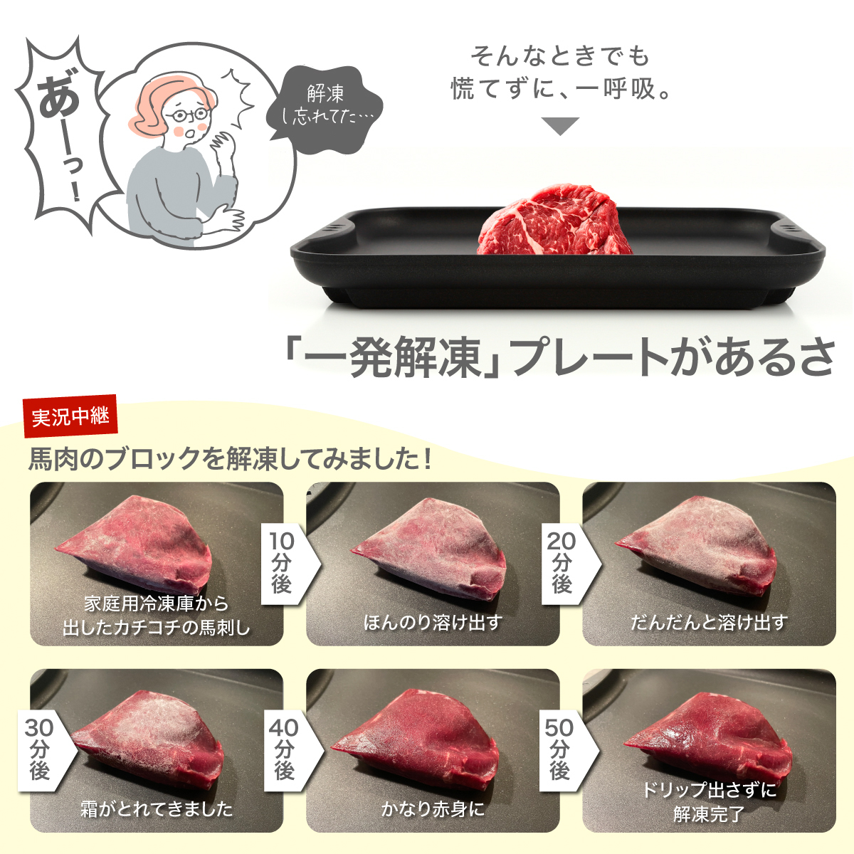 一発解凍プレート