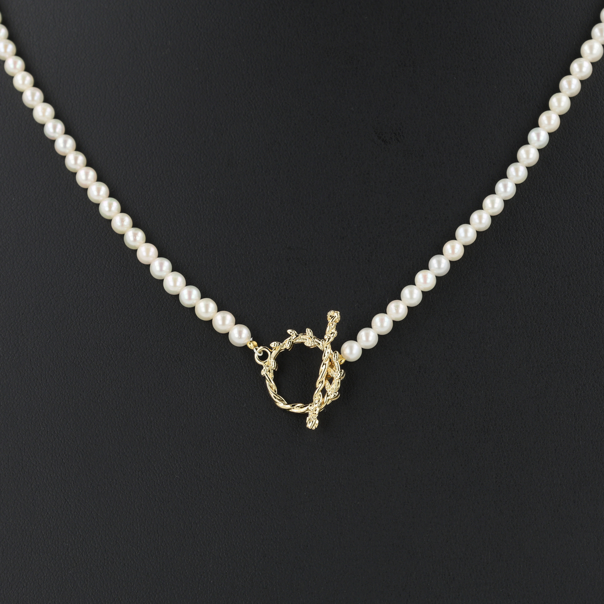 愛珠真珠】アコヤ真珠 ベビーパール4-4.5mm ロングネックレス | かぜと