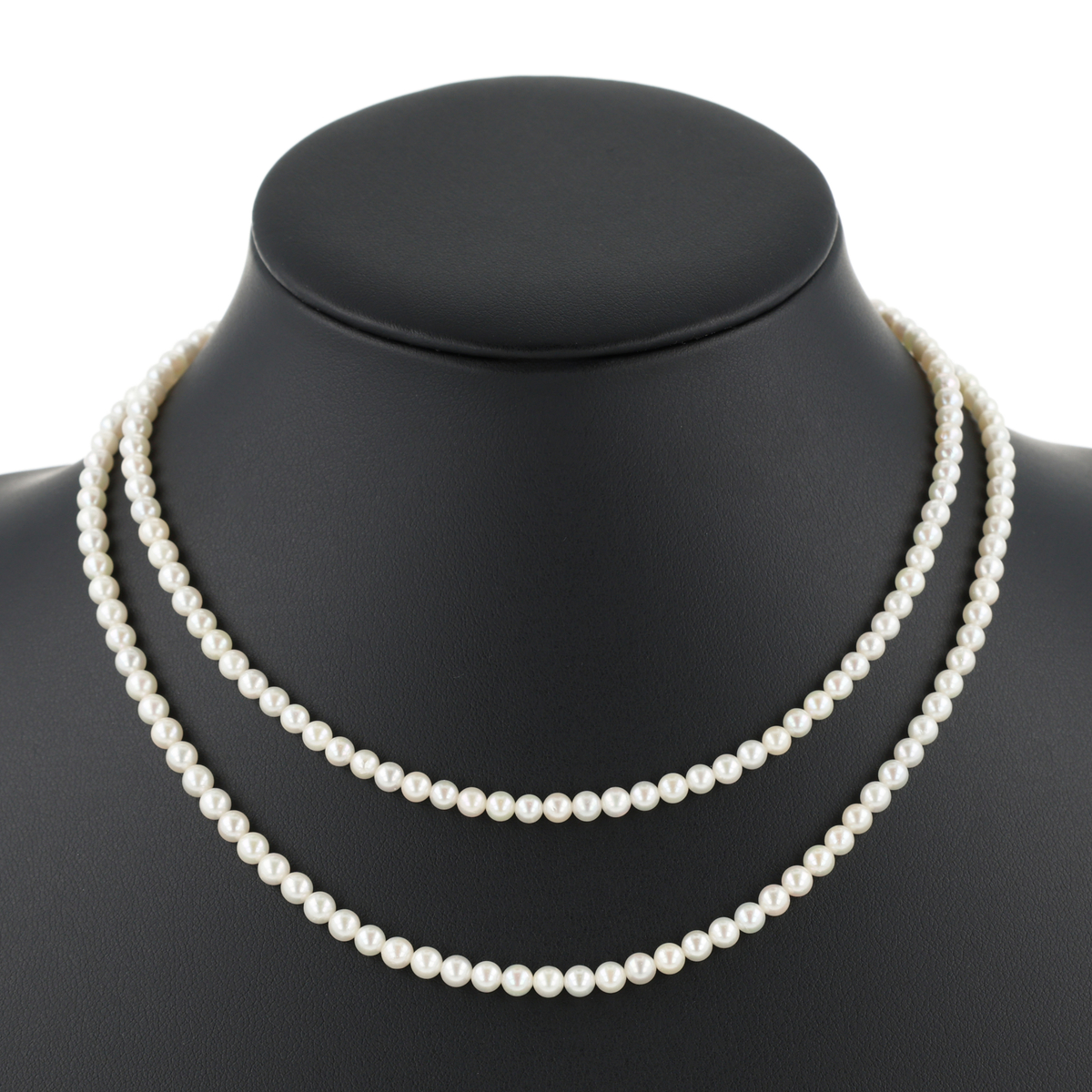 愛珠真珠】アコヤ真珠 ベビーパール4-4.5mm ロングネックレス | かぜと