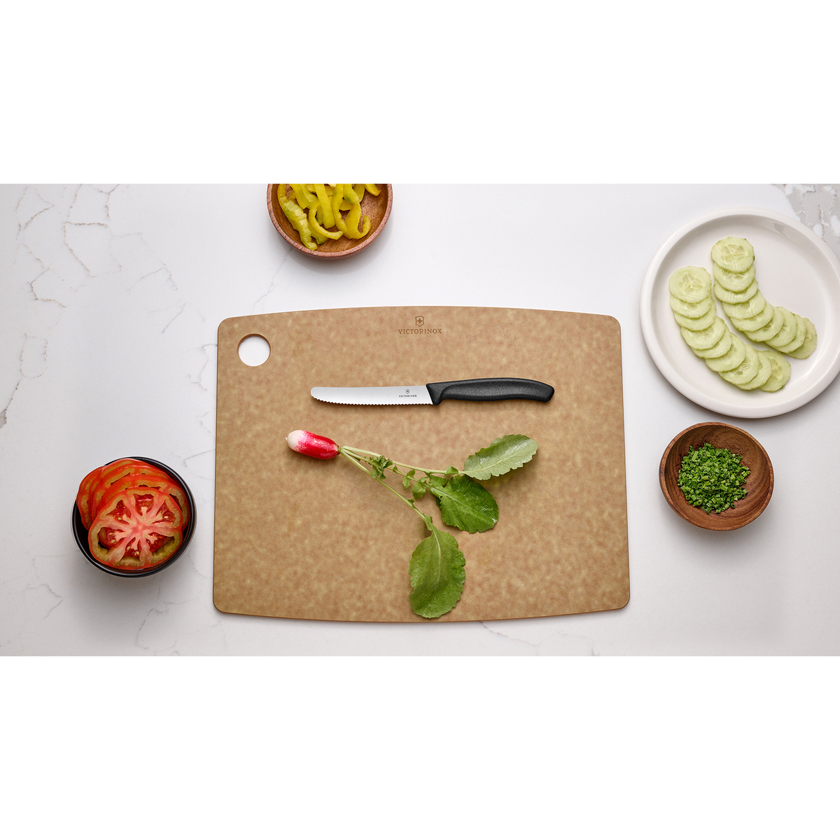 スイスクラシック トマト＆テーブルナイフ