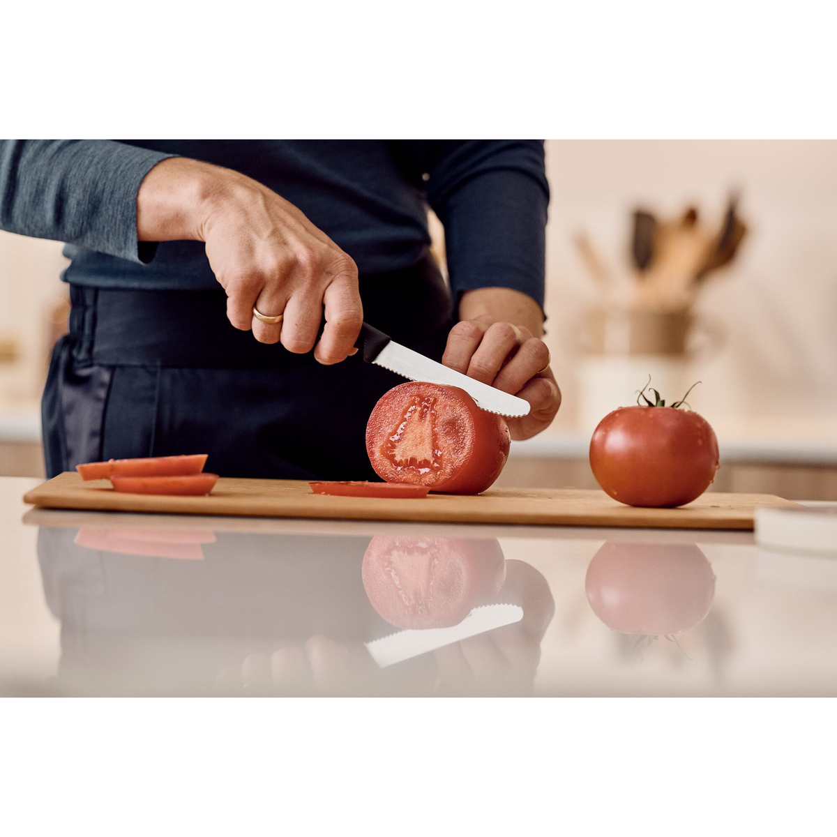 スイスクラシック トマト＆テーブルナイフ