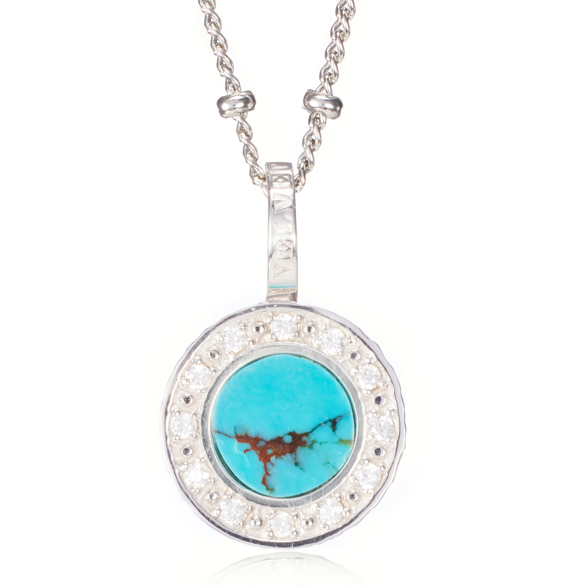 Velvet Lounge ヴェルヴェットラウンジ エタニティーラウンドペンダント/ターコイズ VLP104-TQ