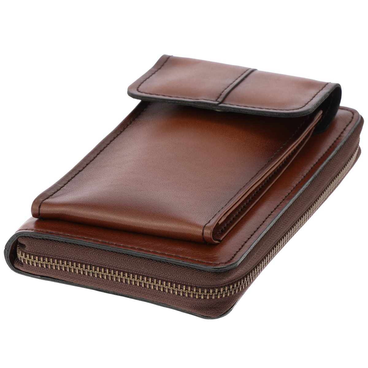 GEM BASIC 牛革シャドースマホショルダーバッグ1511