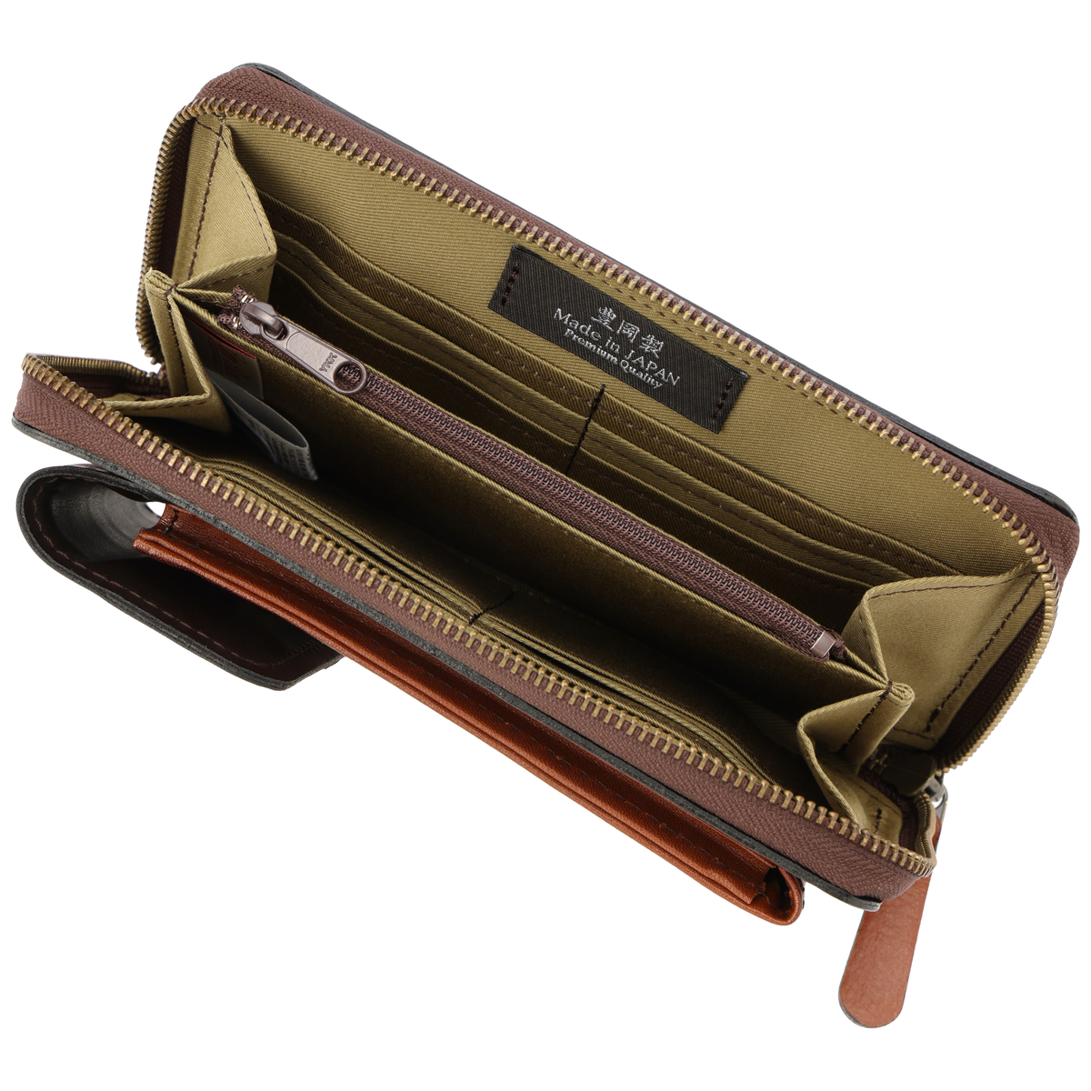 GEM BASIC 牛革シャドースマホショルダーバッグ1511