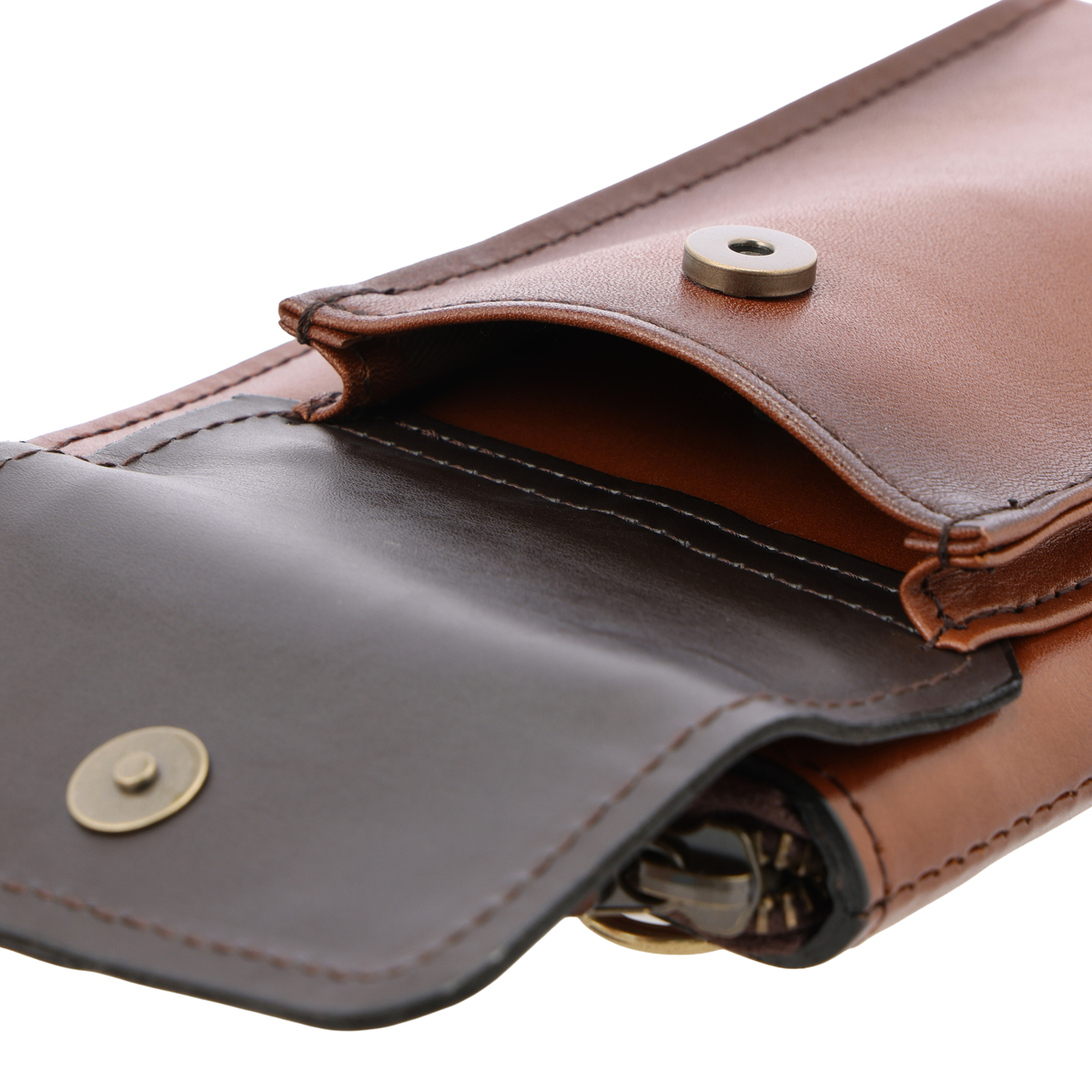 GEM BASIC 牛革シャドースマホショルダーバッグ1511