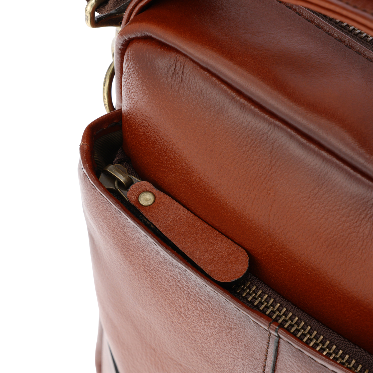 GEM BASIC 牛革シャドー縦ショルダーバッグ1505