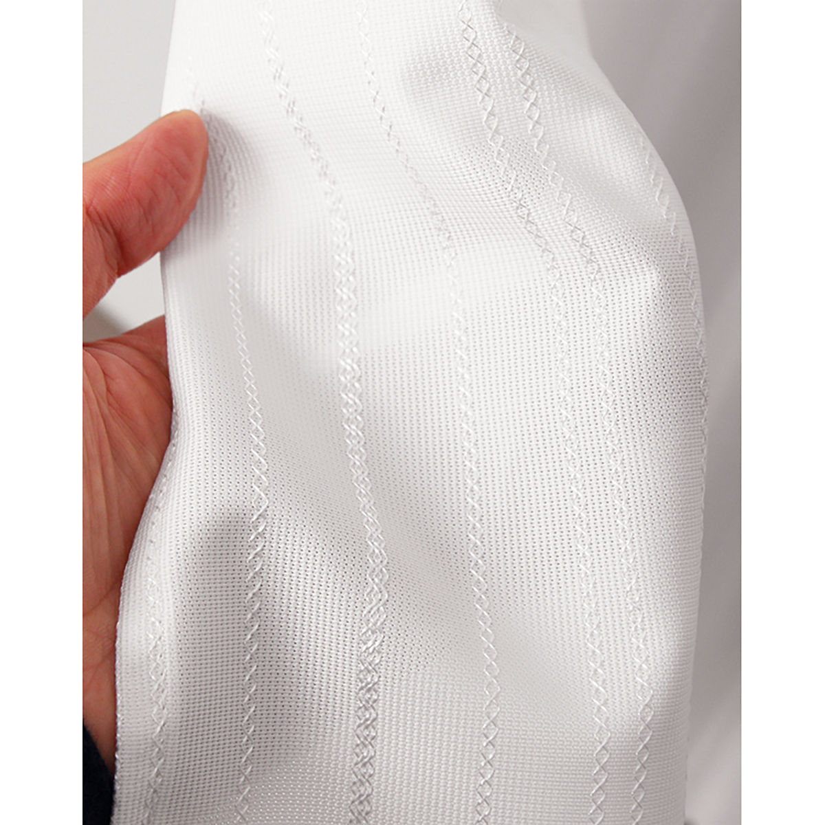 【はっ水防カビカフェカーテン】撥水カフェ　リンダＷＨ　巾145×丈70cm