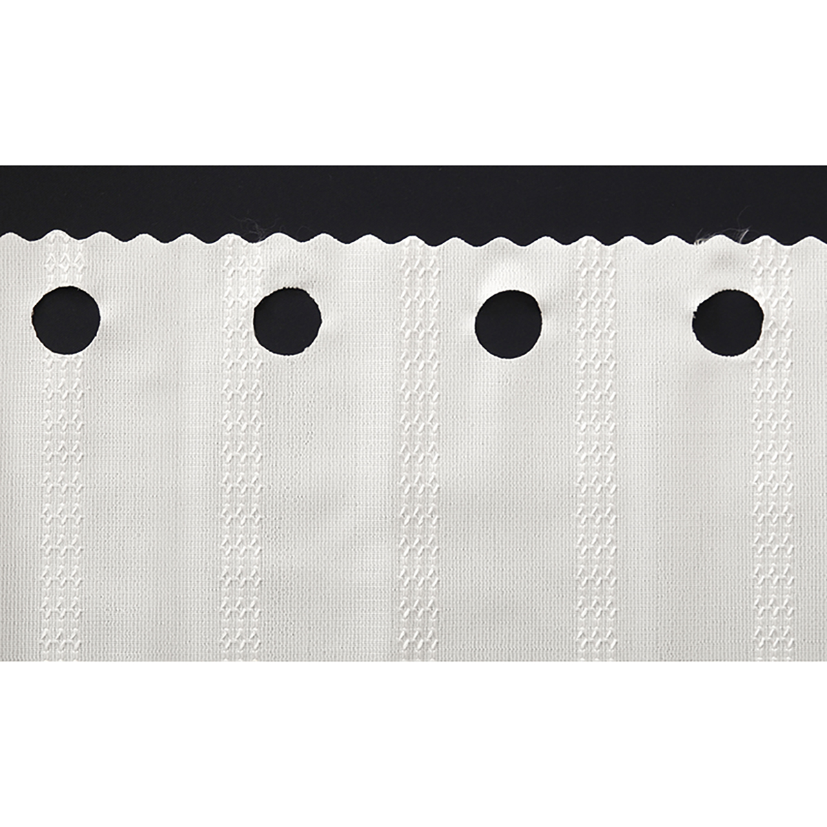 【防炎カフェカーテン】防炎カフェ　エアーＷＨ　巾190×丈50cm