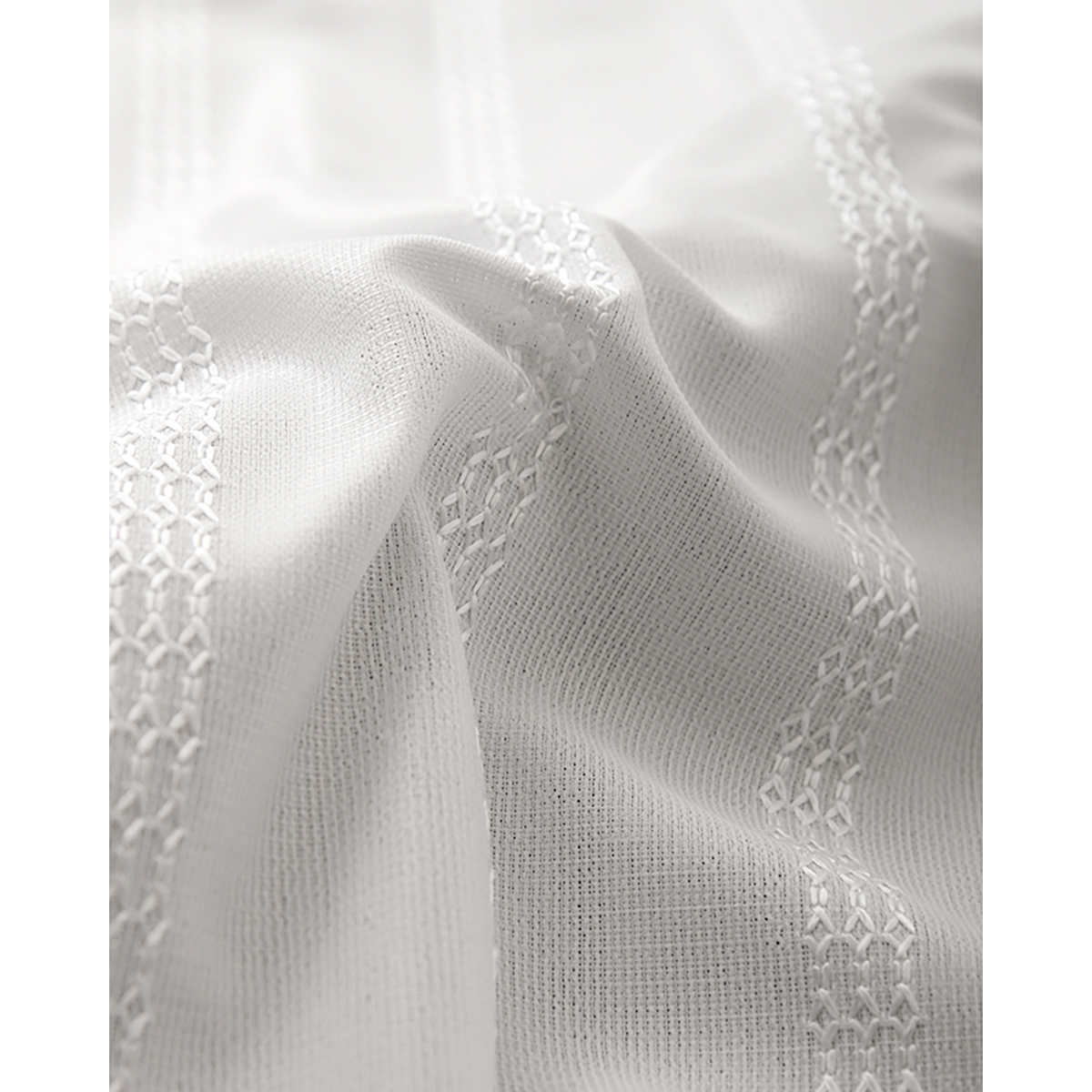 【防炎カフェカーテン】防炎カフェ　エアーＷＨ　巾190×丈50cm