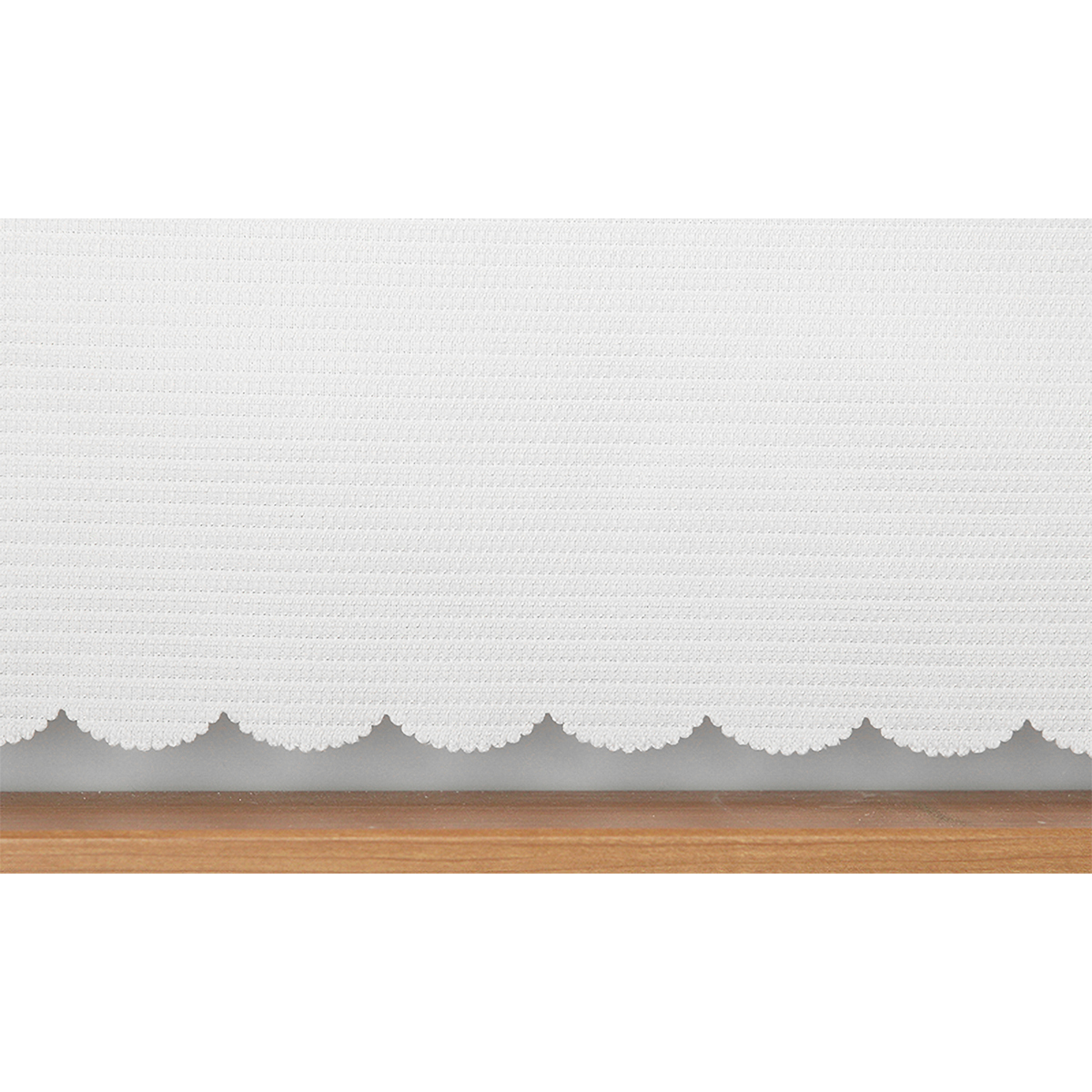 【カフェカーテン】ロフティカフェＷＨ　巾240×丈50cm