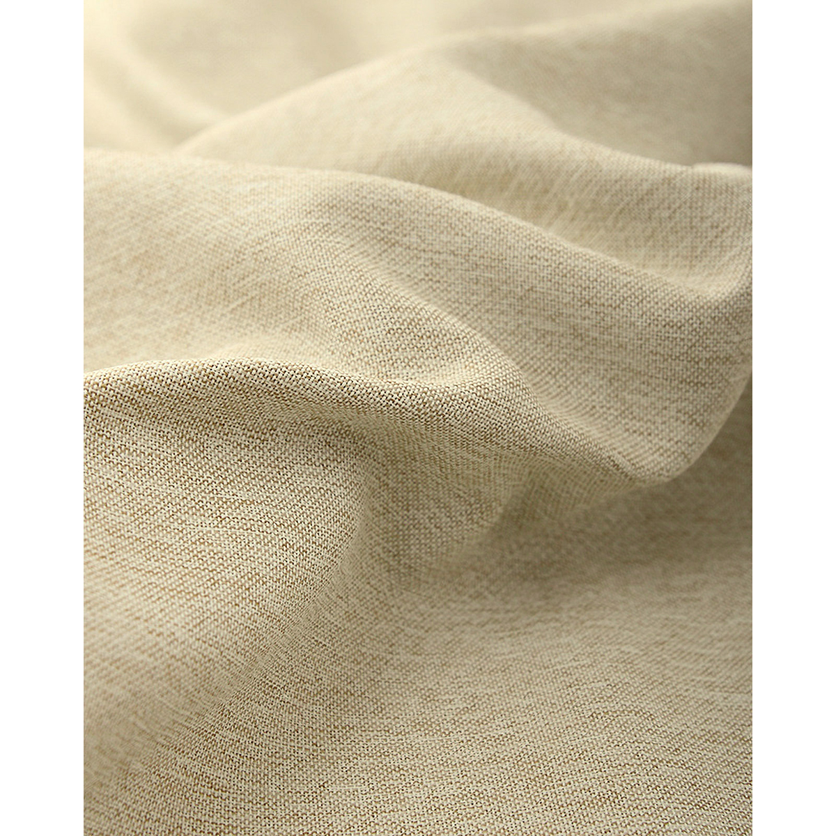 【1級遮光ドレープカーテン】ピュリー防炎アイボリー　巾100×丈135cm　2枚組