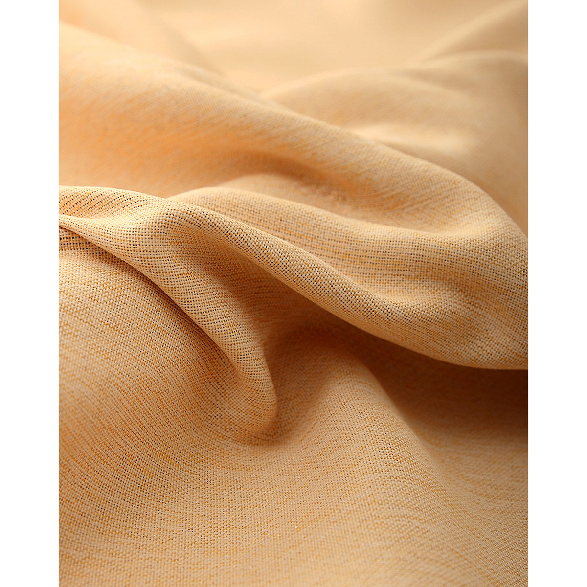 【1級遮光ドレープカーテン】ピュリー防炎オレンジ　巾100×丈200cm　2枚組