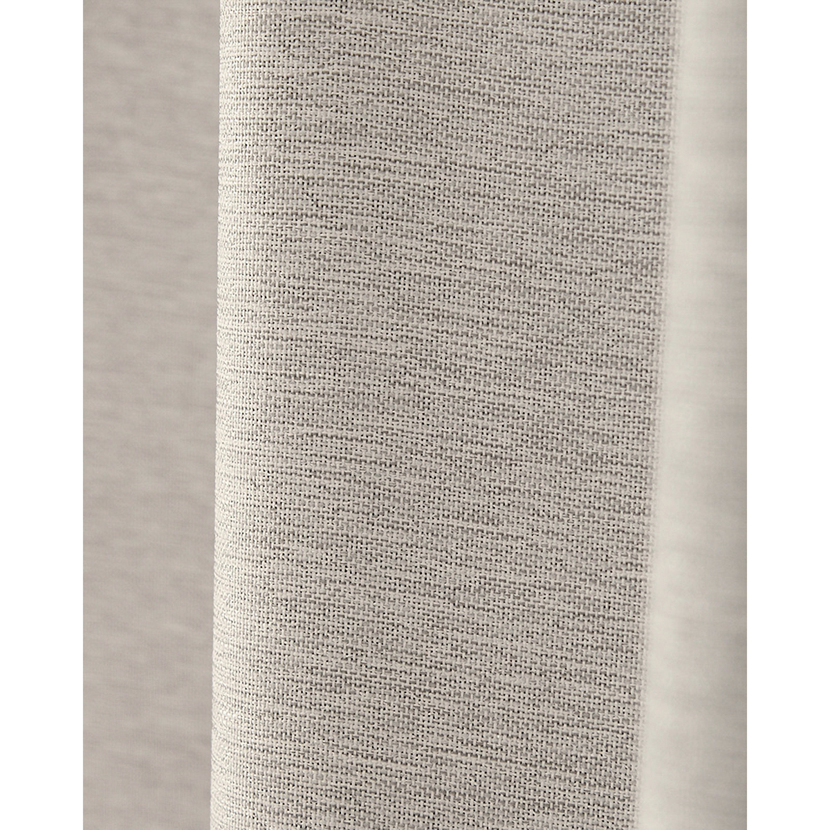 【遮光性ドレープカーテン】ピュリー防炎ライトグレー　巾100×丈135cm　2枚組