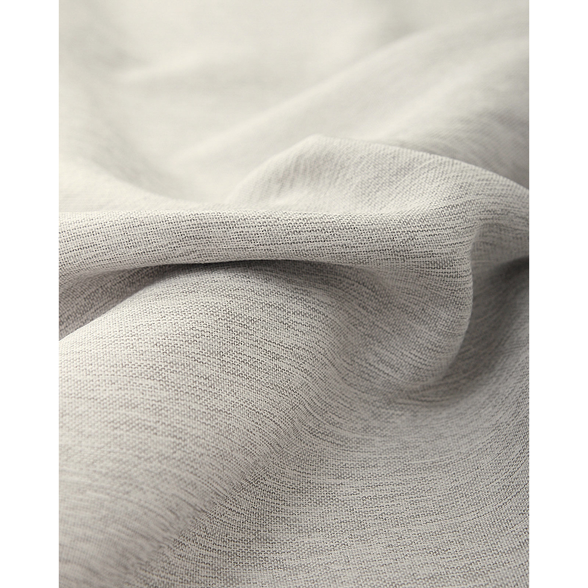 【遮光性ドレープカーテン】ピュリー防炎ライトグレー　巾100×丈185cm　2枚組