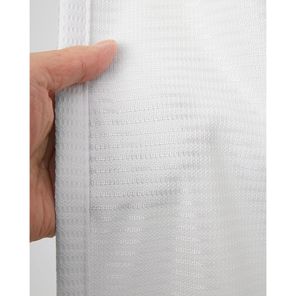 【遮熱レースカーテン】ルーキーＷＨ　巾100×丈133cm　2枚組