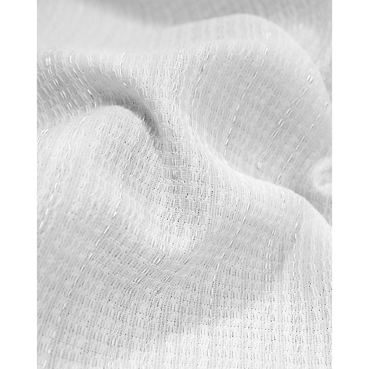 【カフェカーテン】エースカフェＷＨ　巾145×丈75cm