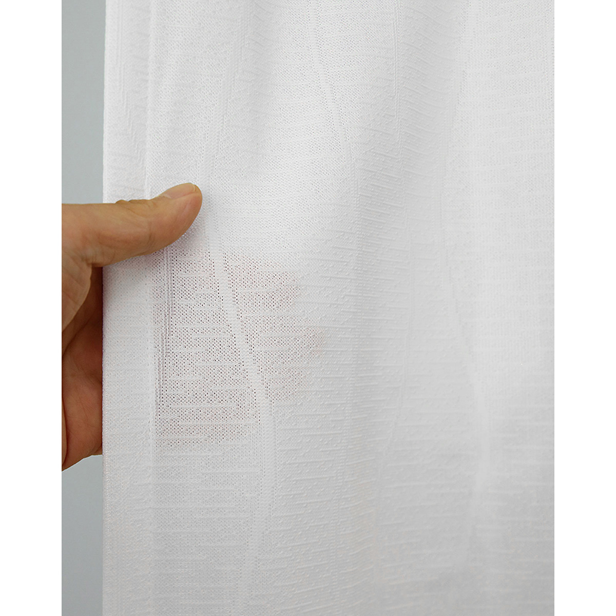 【遮熱レースカーテン】チーターＷＨ　巾100×丈218cm　2枚組