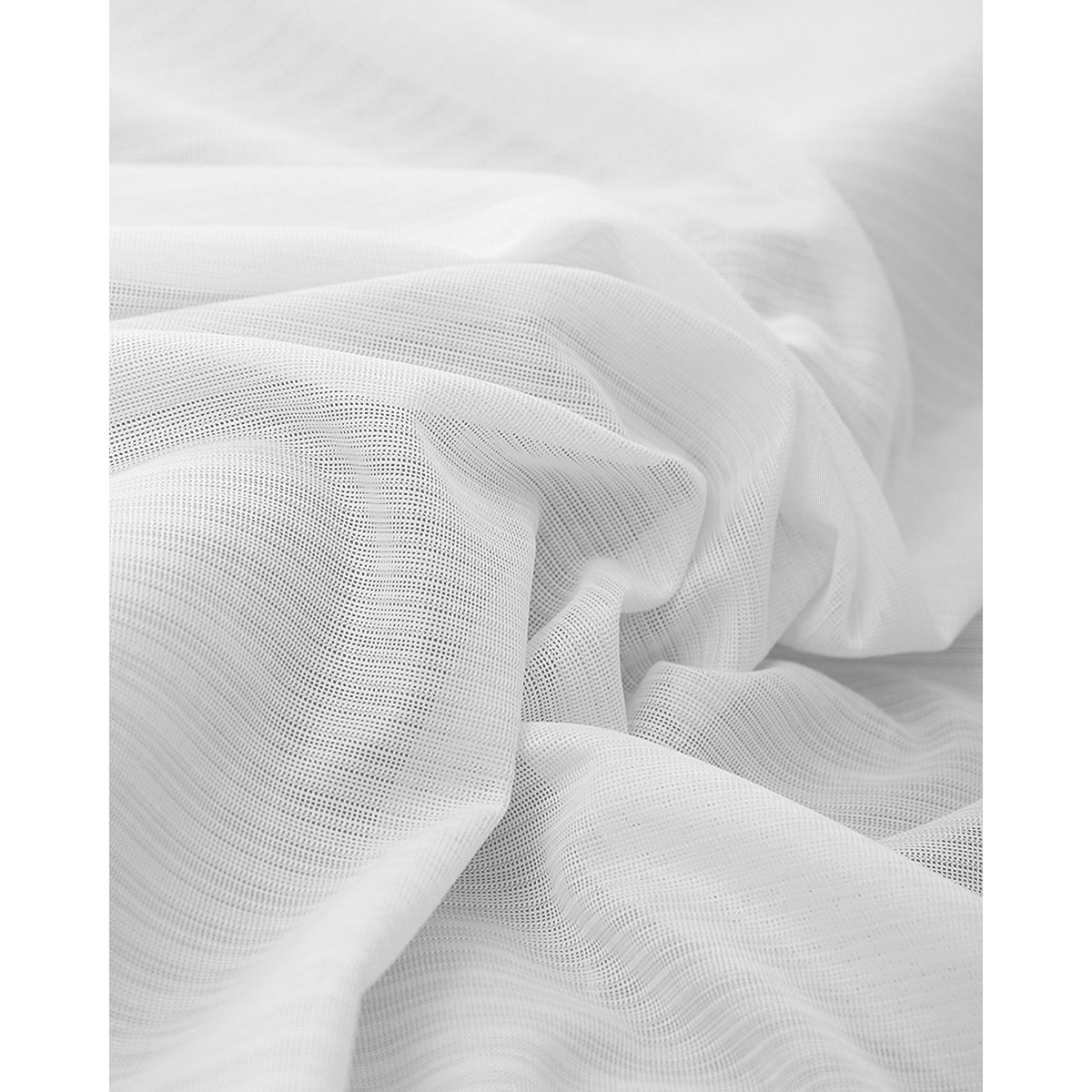 【遮熱防炎レースカーテン】デニス防炎ＷＨ　巾100×丈213cm　2枚組