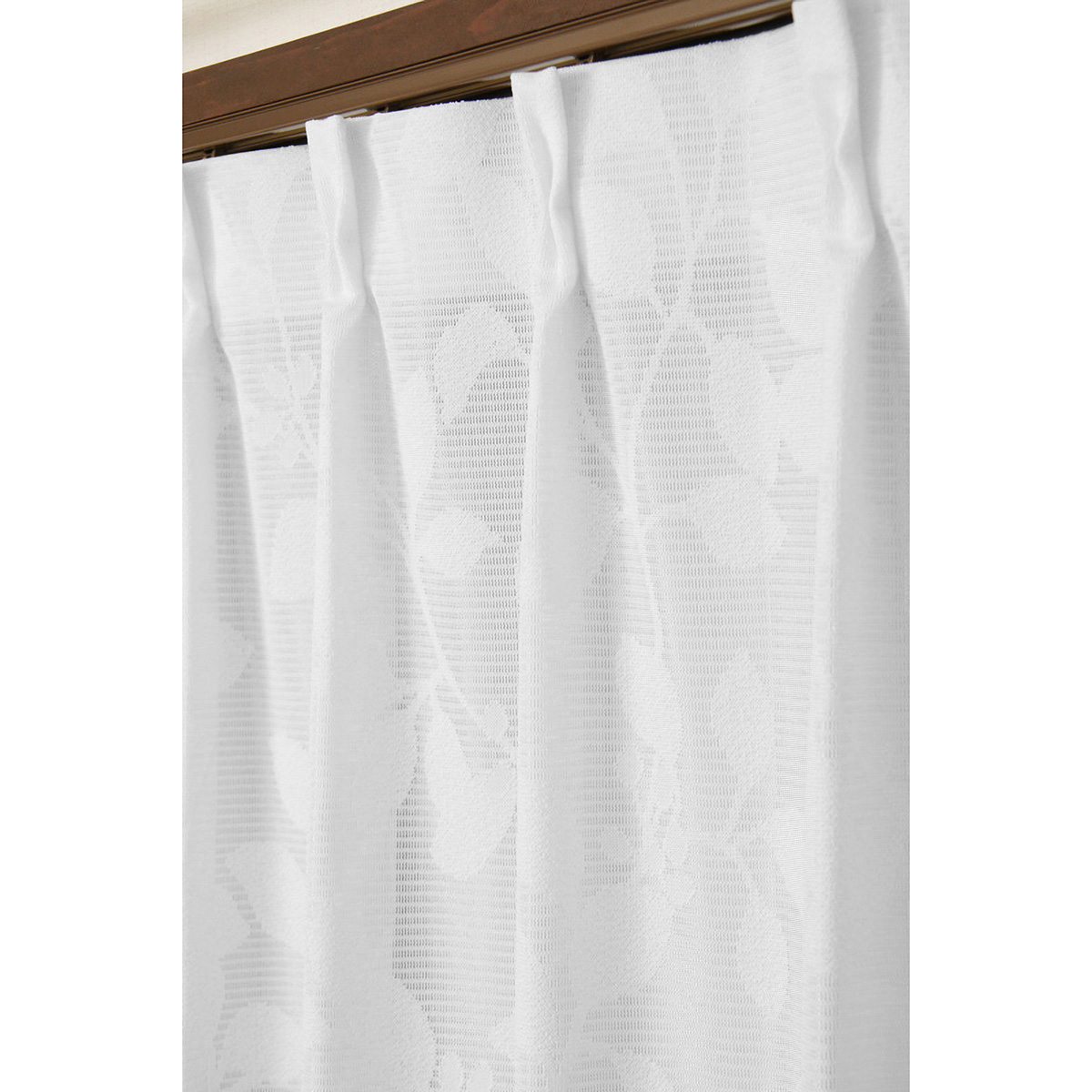 【レースカーテン】フィーユＩＶ　巾100×丈133cm　2枚組