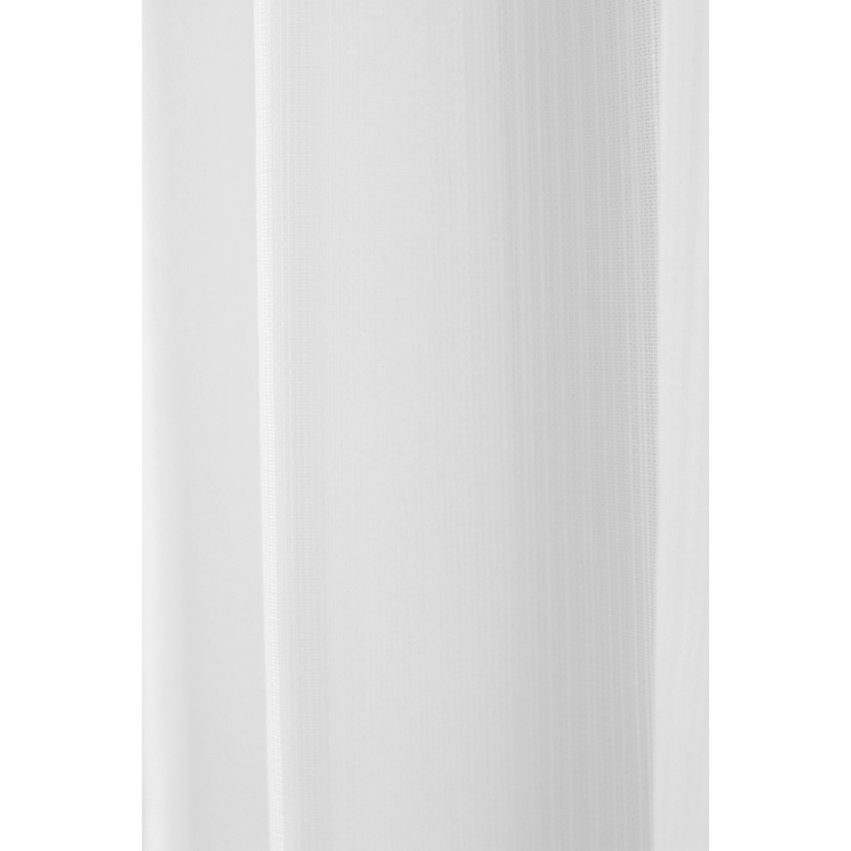 【2倍ヒダ防炎レースカーテン】ラッシュ防炎ホワイト　巾100×丈133cm　2枚組