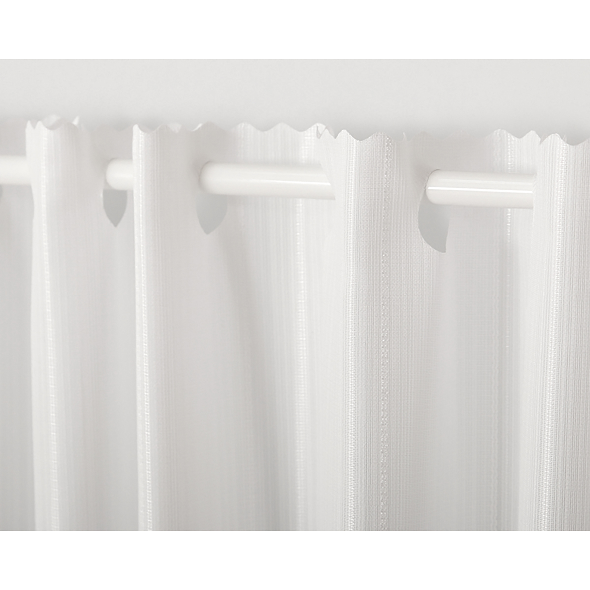 【カフェカーテン】ラッシュ防炎　カフェ　巾190×丈50cm