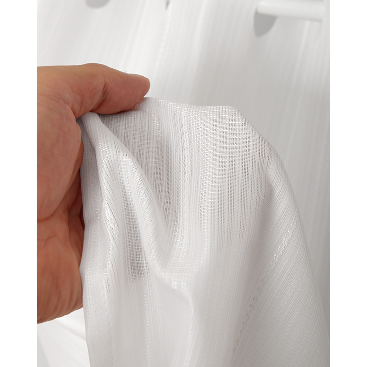 【カフェカーテン】ラッシュ防炎　カフェ　巾190×丈50cm