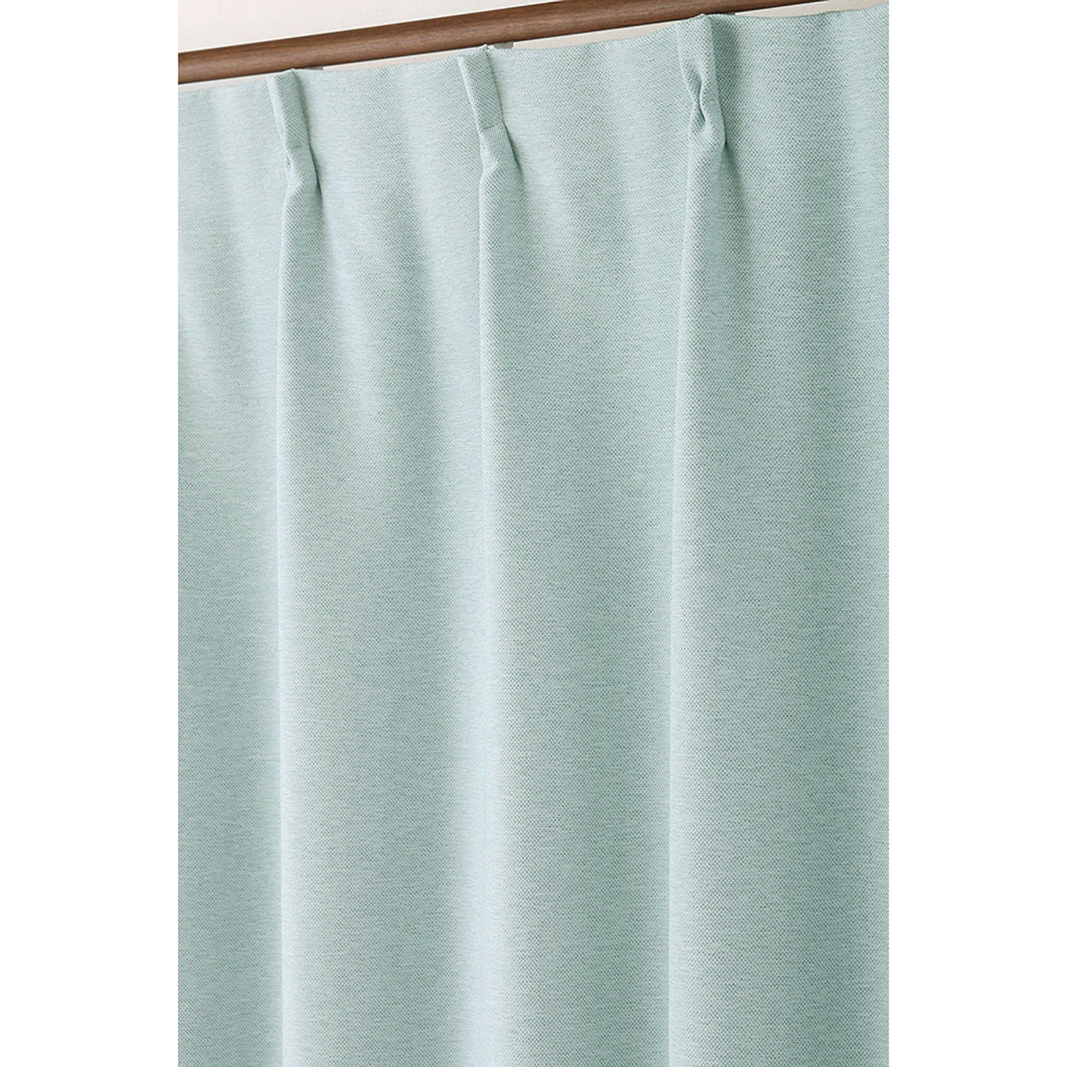 【1級遮光ドレープカーテン】ホッシュライトブルー　巾100×丈178cm　2枚組