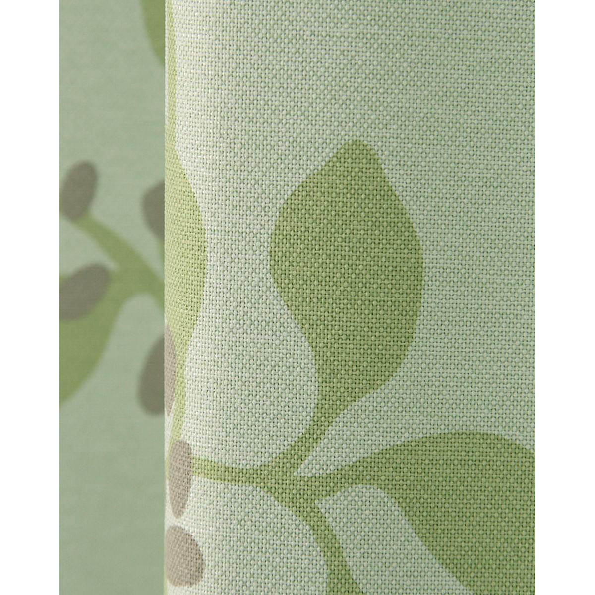 【1級遮光ドレープカーテン】ＰＳロレッタグリーン　巾100×丈178cm　2枚組